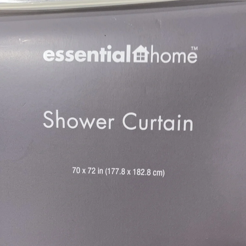 Shower Curtain or Liner Green Blue White NWT Peva Polka Dot Bursts 70